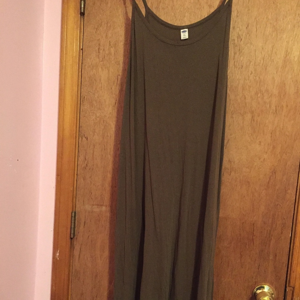 Plus Size Green Maxi Dress